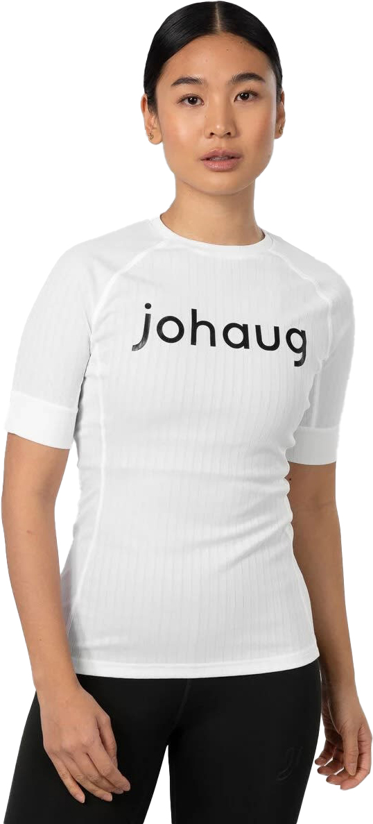 Rib Tech Tee Dame White