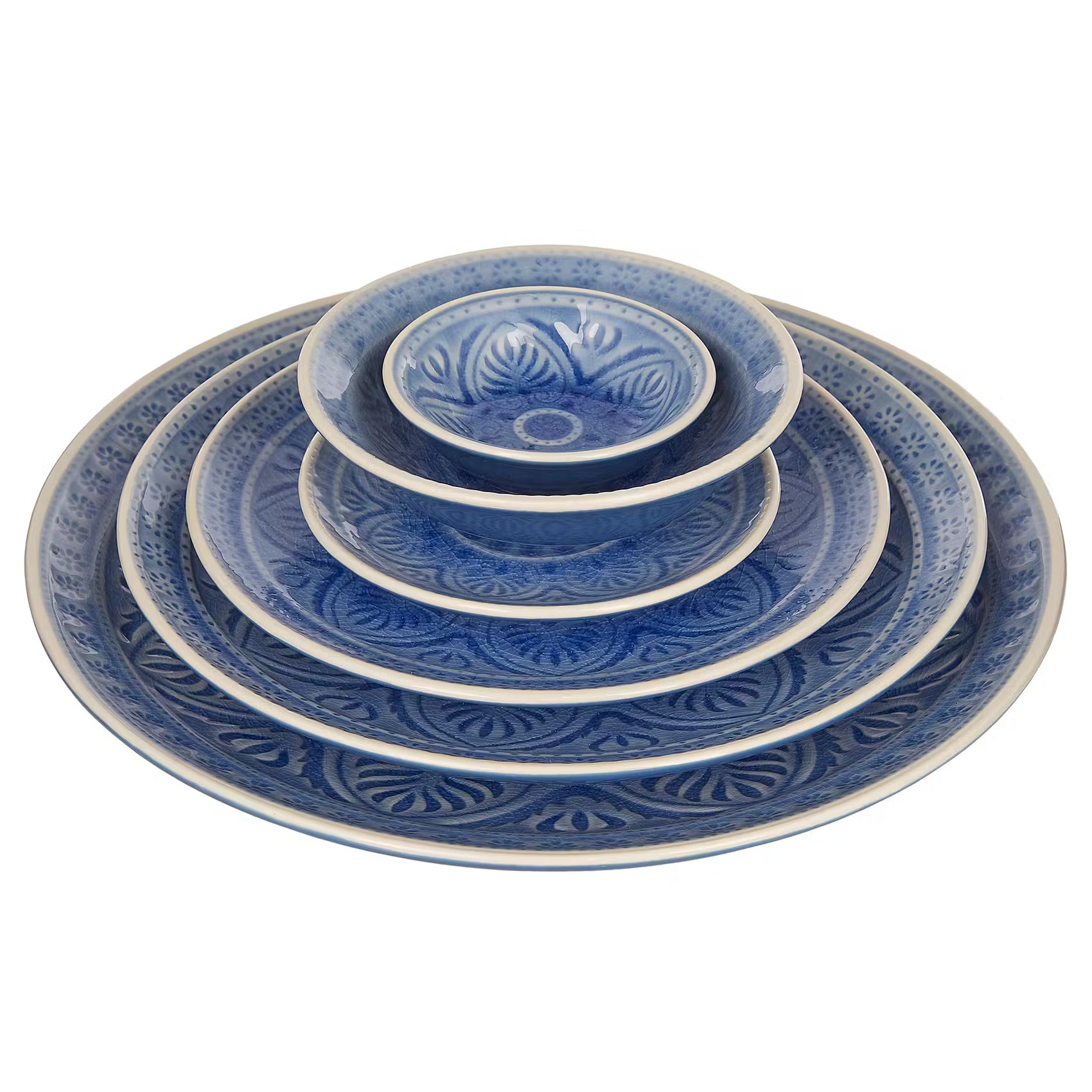 SUMATRA Teller 6er-Set