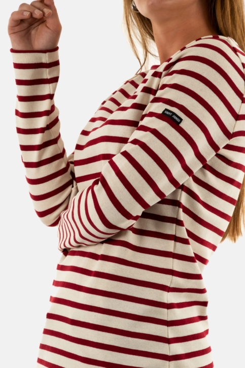 Pull hiver saint james méridame ll ou écru/persan