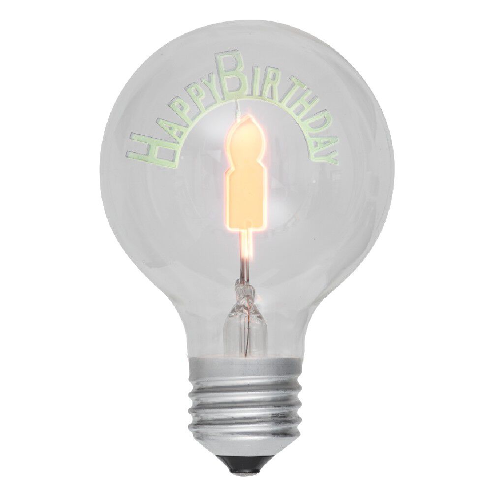 Ampoule à message déco à poser E27