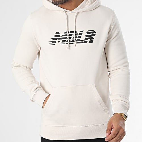 Sweat Capuche MDLR Beige Noir