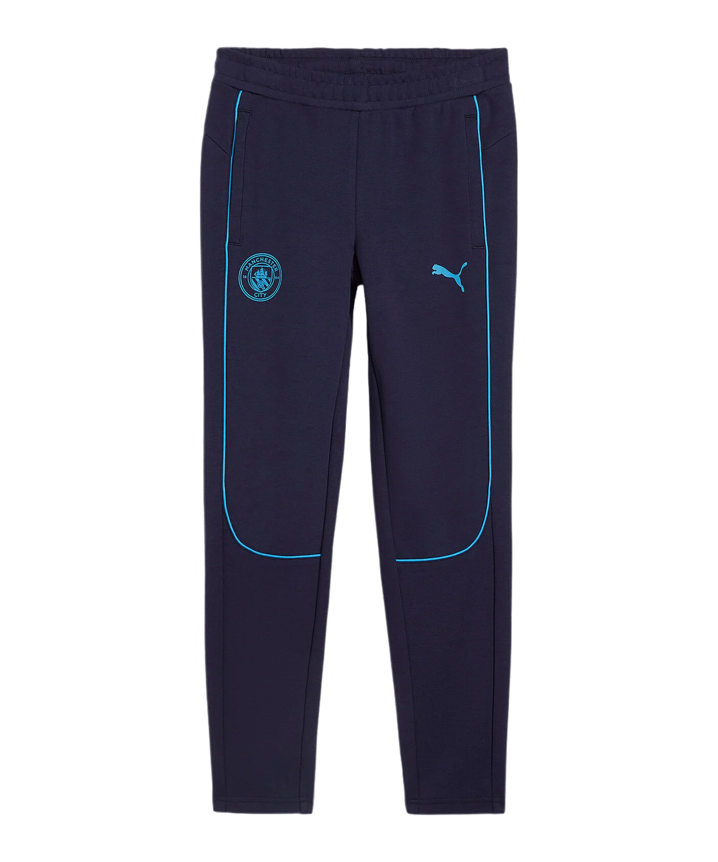 PUMA Manchester City Casuals Jogginghose Kids Blau F32