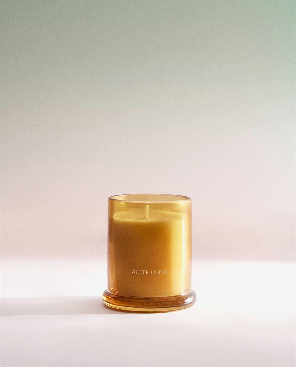 VELAS AROMÁTICAS DE LÓTUS BRANCO