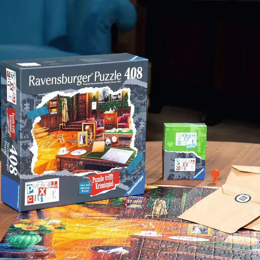 Ravensburger Puzzle X Crime: Ein mörderischer Geburtstag bunt