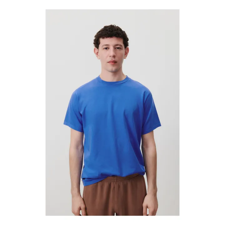 American Vintage T-shirt Fizvalley | Bleu roi