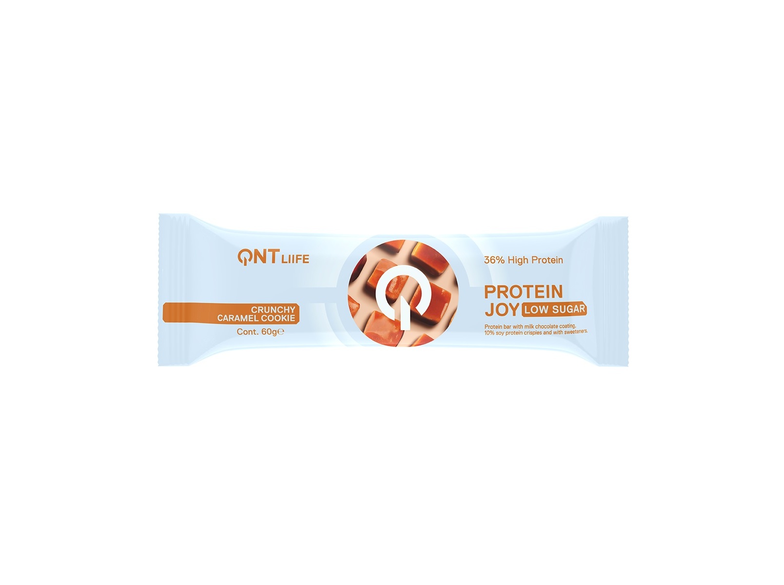 BARRA PROTEÃNA LOW SUGAR QNT CARAMELO 60GR