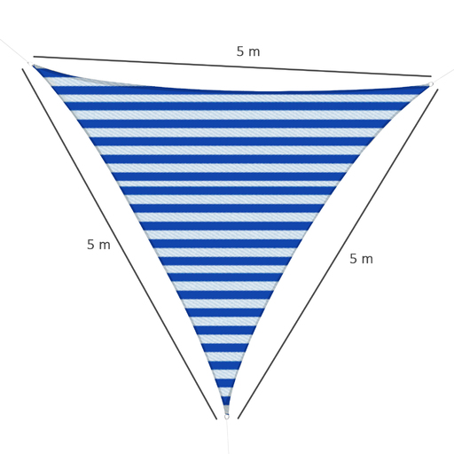 Toldo Vela Triangular Outsunny 840-231bu