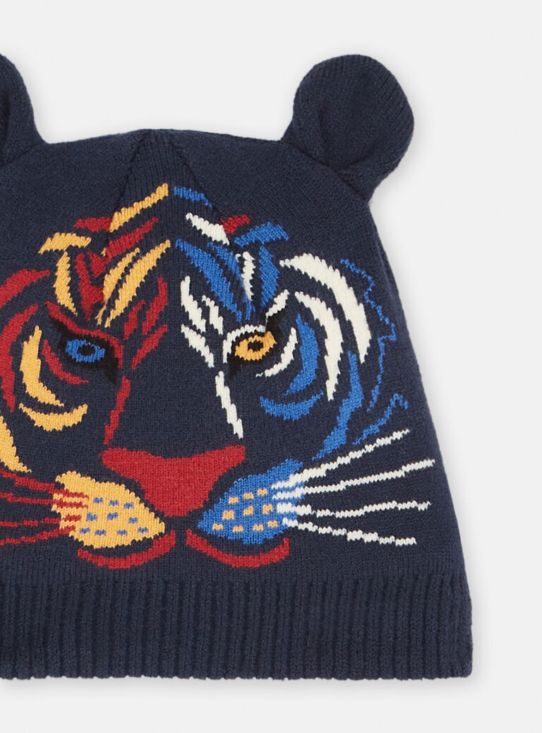 Bonnet imprimé tigre pour garçon