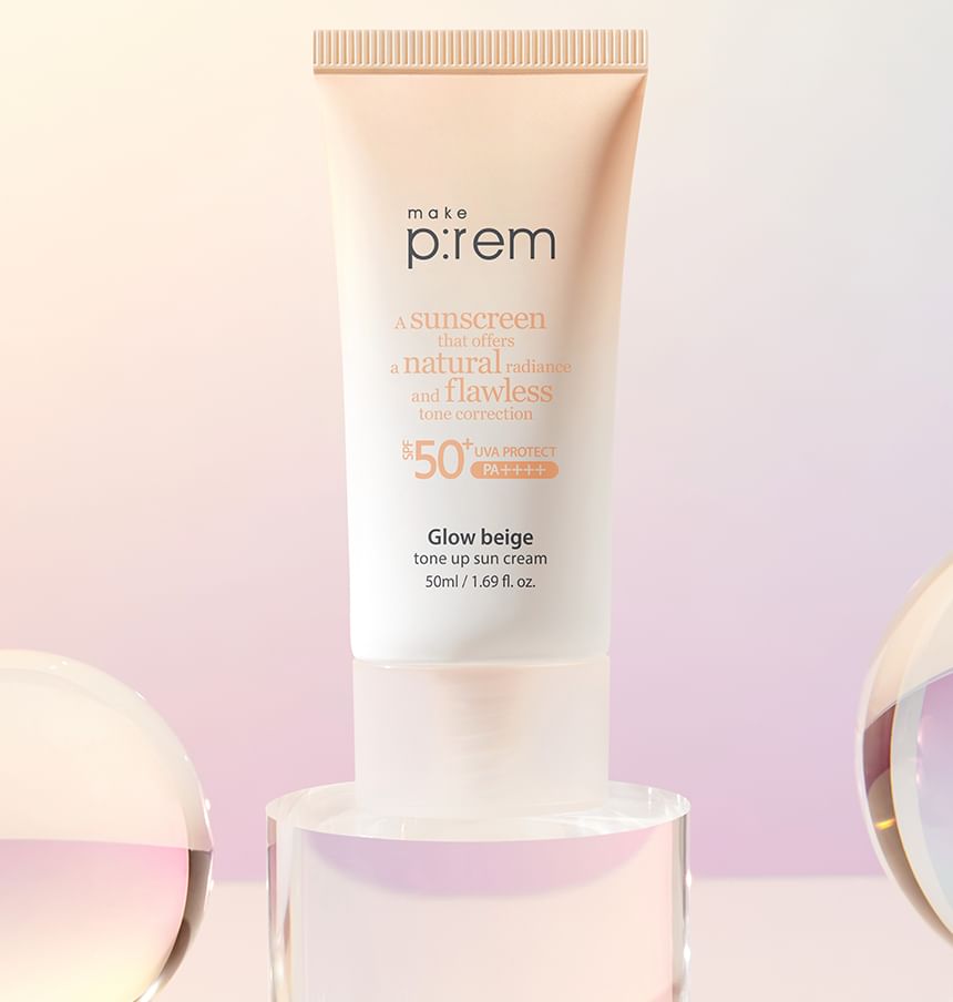 make p:rem - Glow Beige Tone Up Zonnecrème
