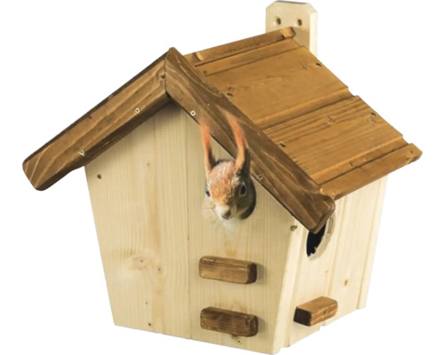 Eekhoornhuis Siena Tuineekhoorn Drey Maja 37,5x29x36 cm, Grenen FSC 100% Schuilplaats