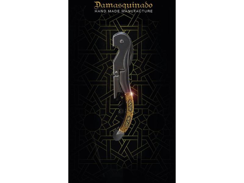 Pulltex Korkenzieher Damasquinado Gold Zapfenzieher