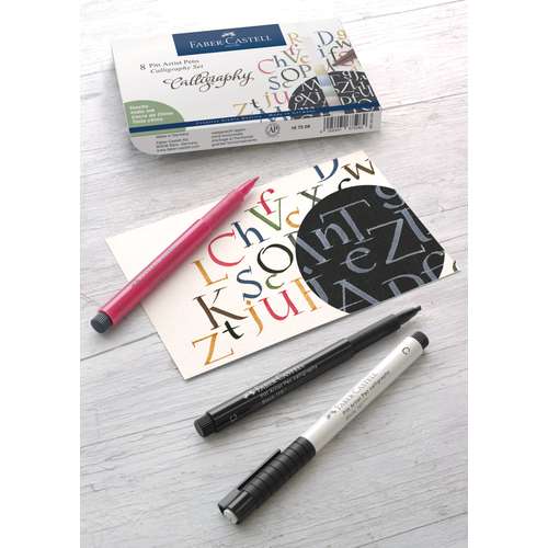 FABER-CASTELL Tuschestift Pitt Artist Pen Calligraphy-Sets