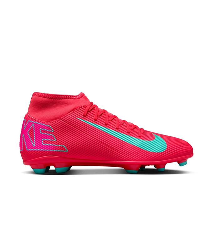 Nike Men Superfly 10 Club FG/MG Voetbalschoenen EMBER-GLOW-AURORA-GREEN