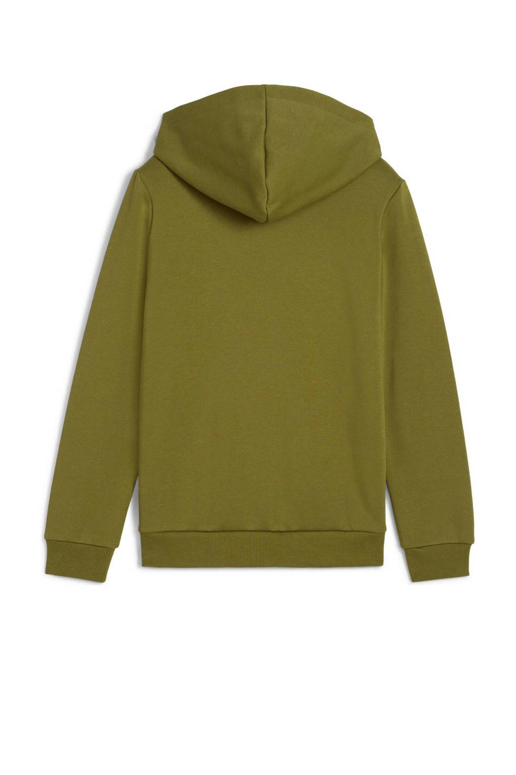 Puma hoodie olijfgroen/zwart