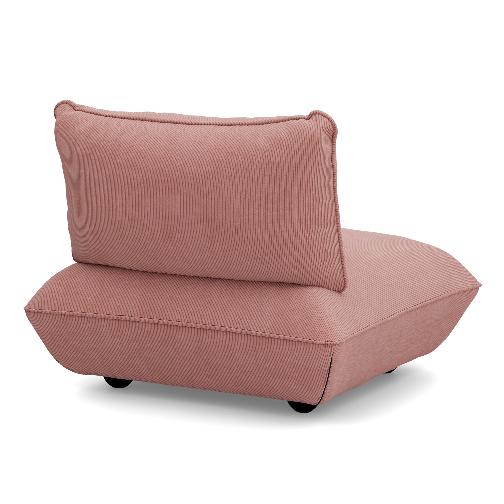 Fauteuil Sumo cord recycled soft pink