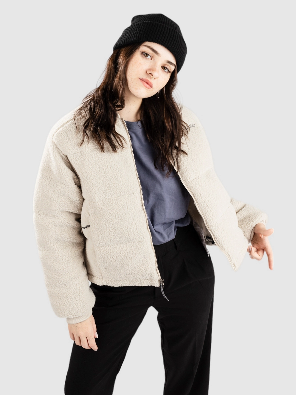 Columbia Puffect Novelty Jacket dark stone