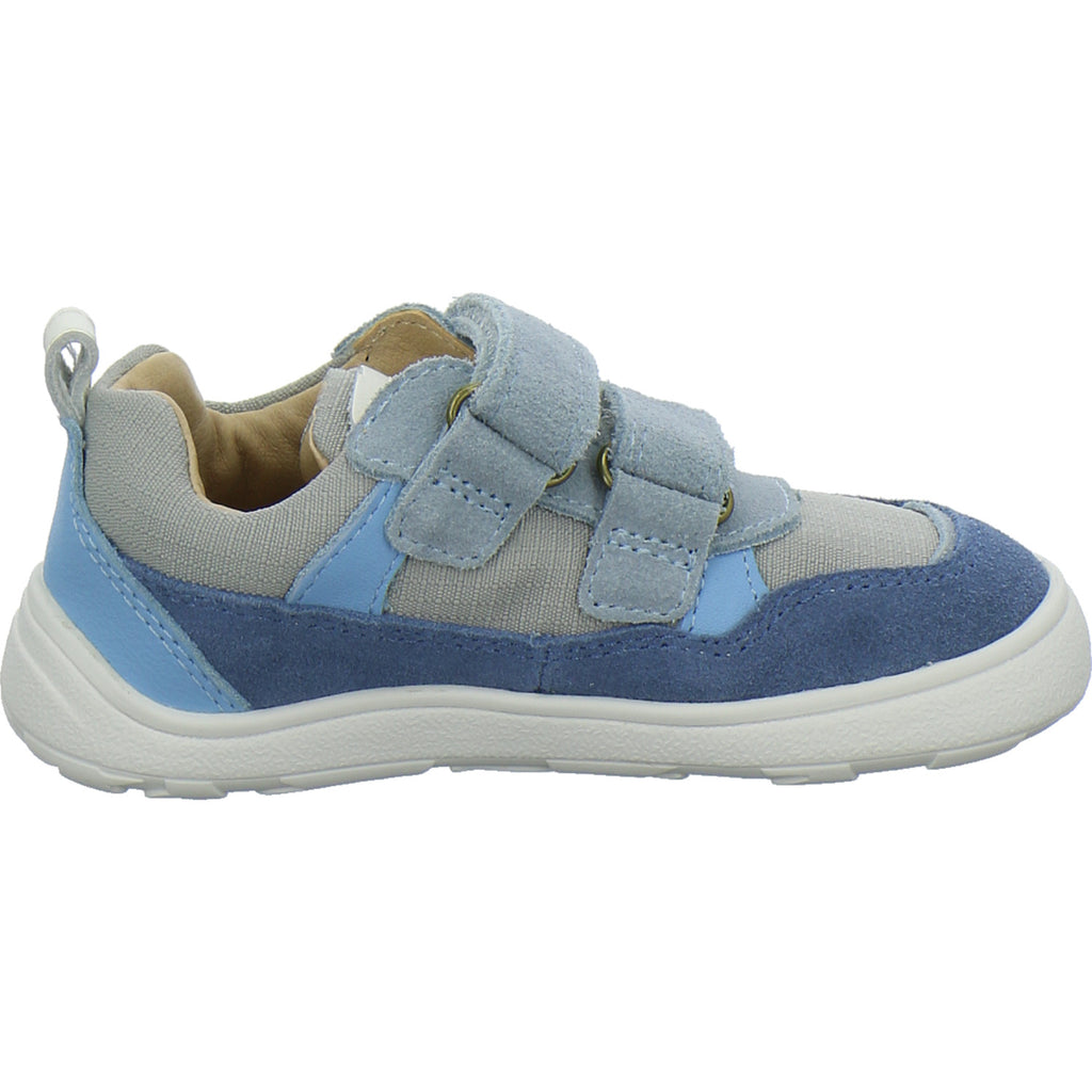 Bisgaard Stiefel ungefüttert Blau-kombi