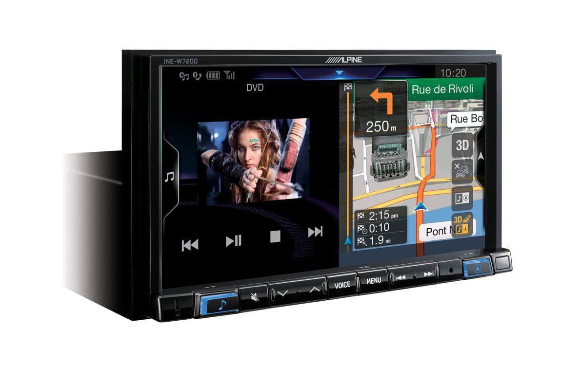 Autoradio INE-W720D 2 DIN<br>Autoradio mit DAB/DAB+-Tuner