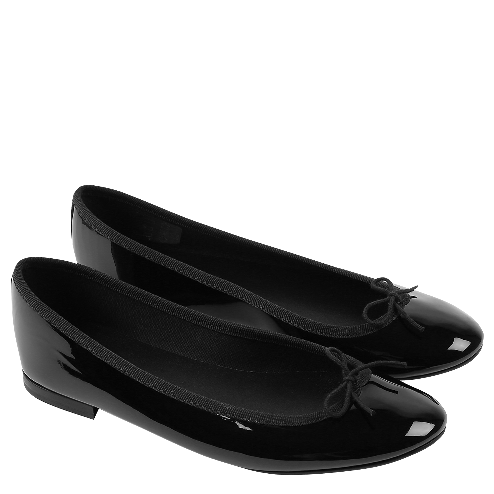 CENDRILLON - Ballerines en cuir vernis | Noir