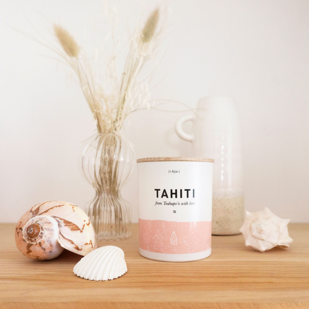 EQ LOVE Bougie / Candle parfumé - TAHITI