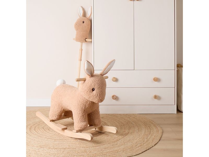 bieco Steckentier Hase Fine Caramel Steckenhase