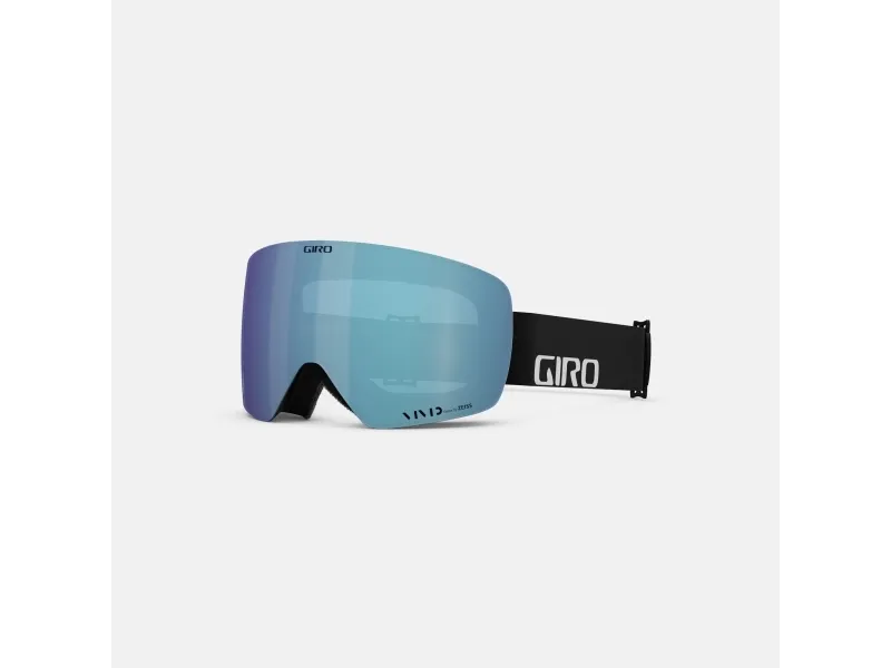 Giro Contour RS Vivid, Unisex, Cylindrisk (flad) linse, Sort, Blå, One size