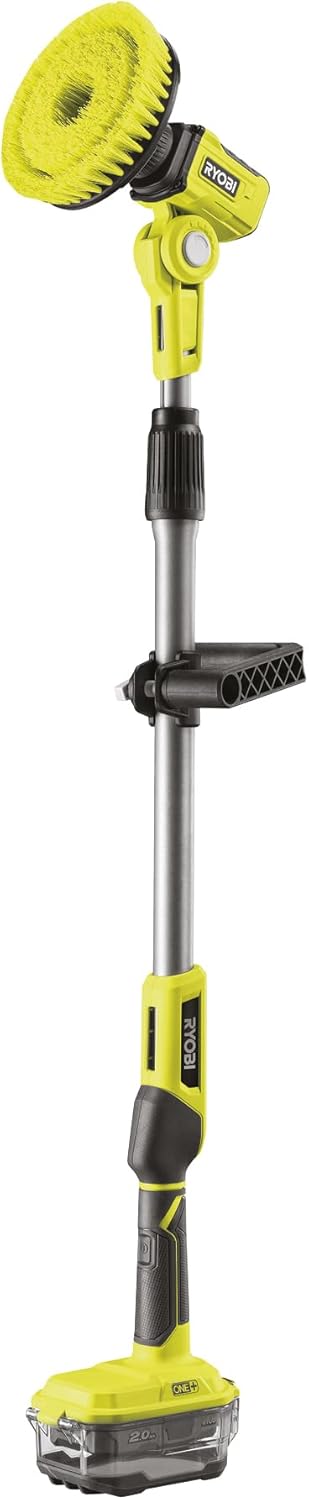 18 V ONE+ Akku-Reinigungsbürste R18TPS-0 (15 cm rotierender Borstenkopf, teleskopierbar bis zu 1,4 m, ohne Akku und Ladegerät)