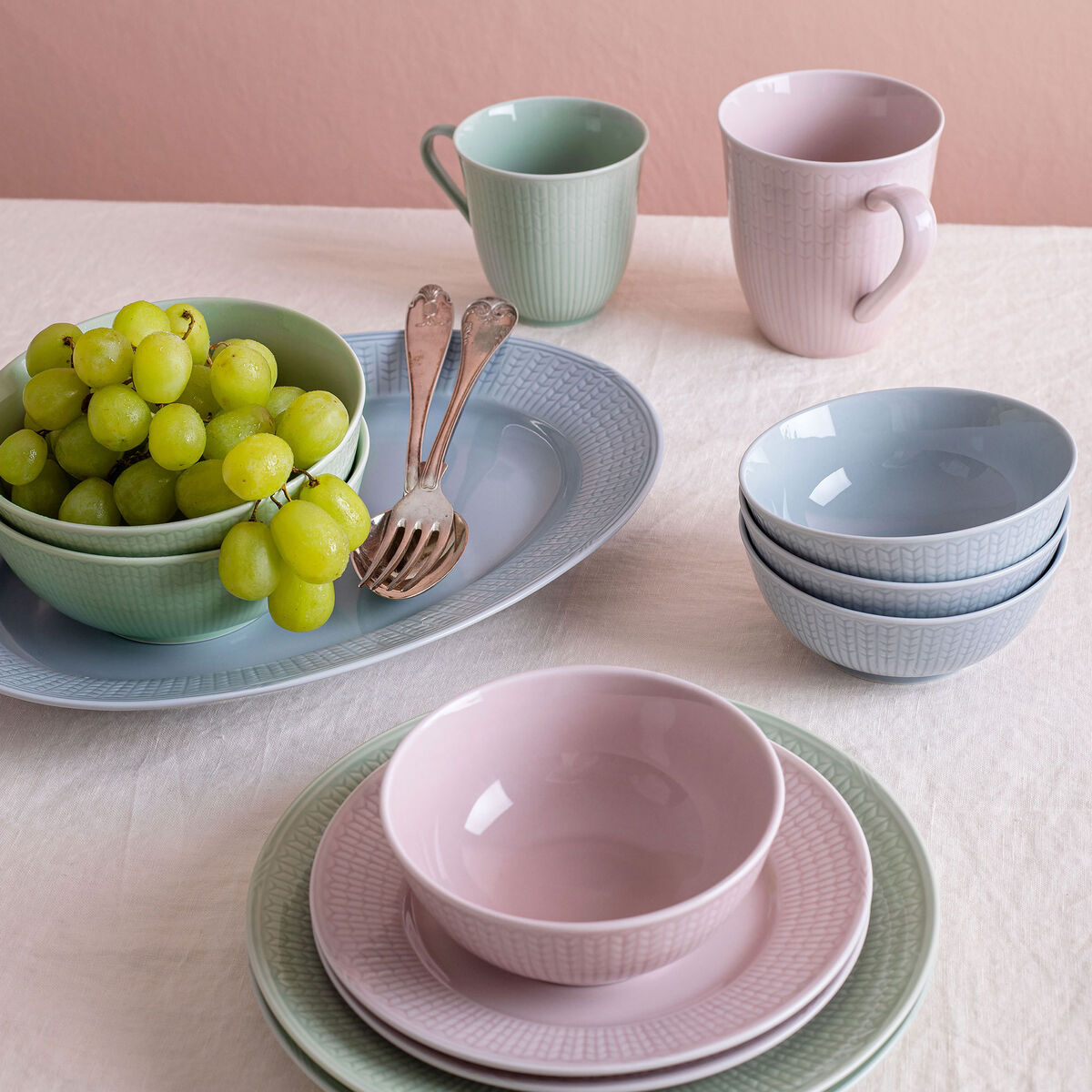 Swedish Grace Fat Oval 32 cm, Is
