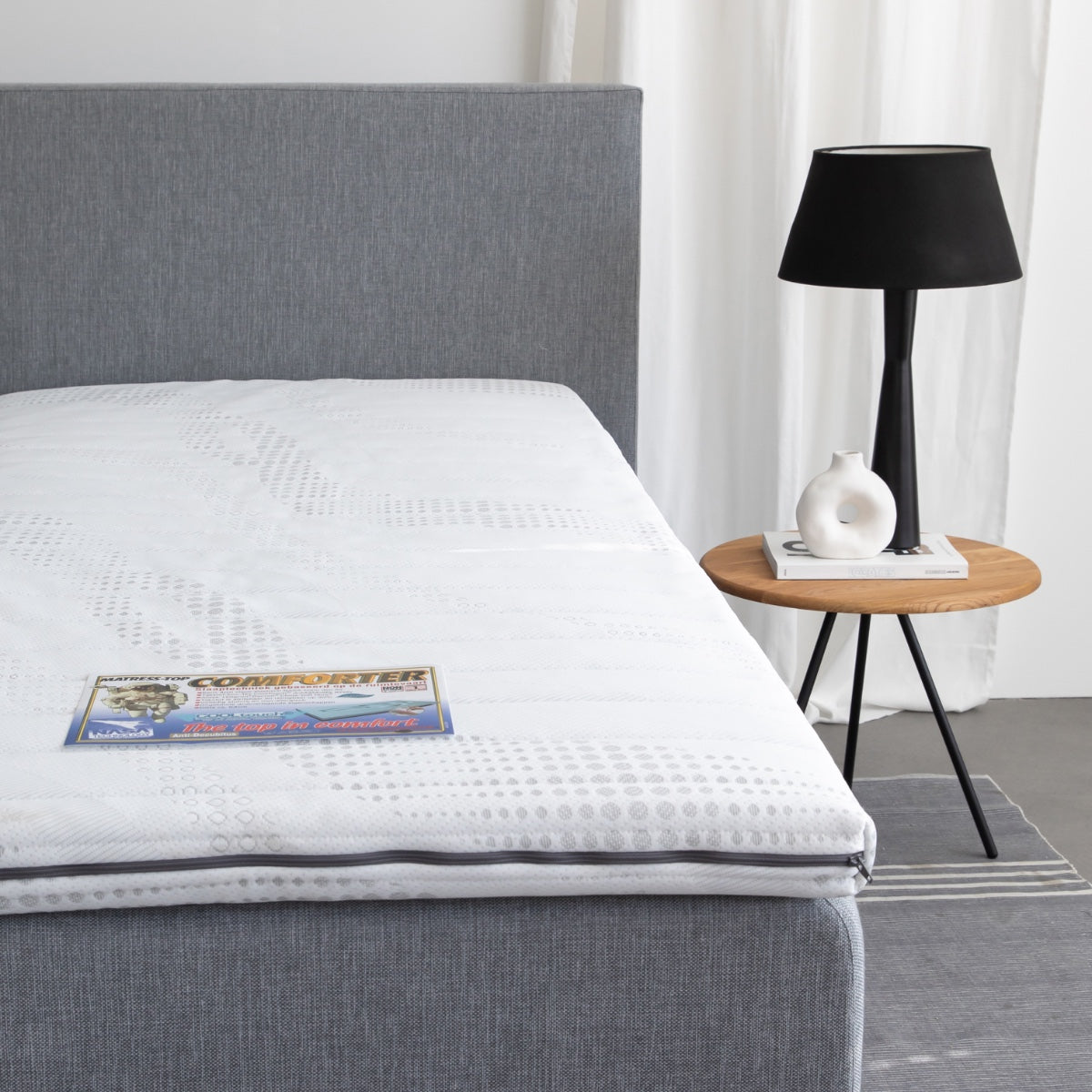 Comforter - Traagschuim Topmatras - 180x200cm