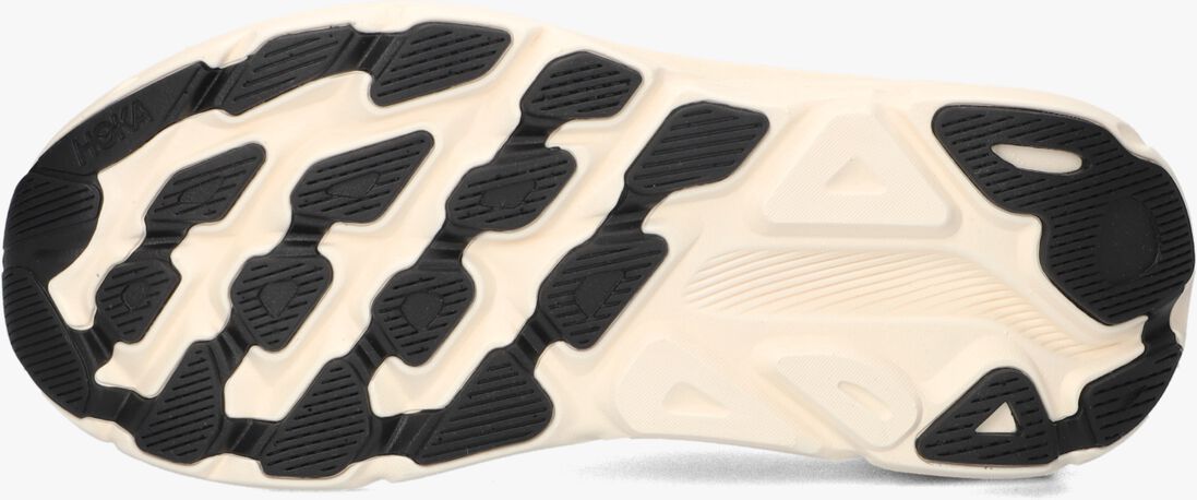 witte hoka lage sneakers clifton one9