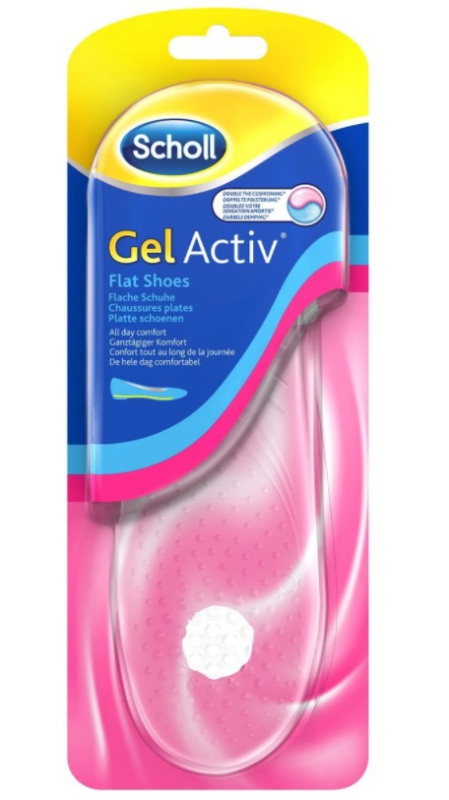 Scholl Gel Active Inlegzolen Flats 1paar