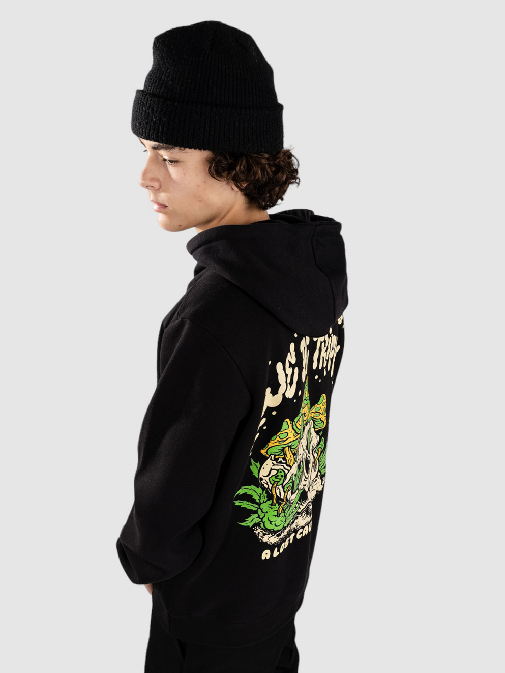 A Lost Cause We Be Tripping Hoodie black