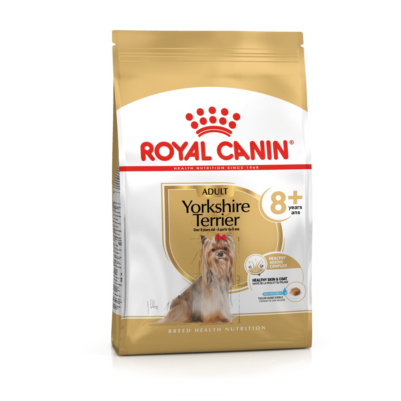 ROYAL CANIN Yorkshire Terrier 8+ für ältere Hunde 1,5 kg