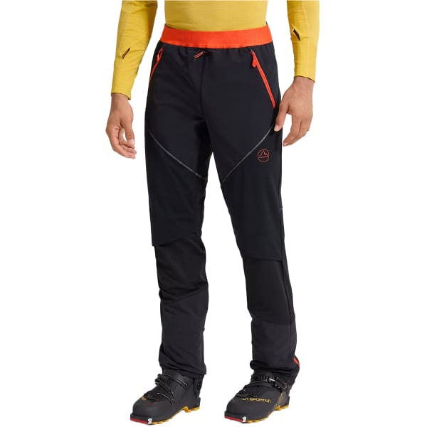 Pantalon ski de randonnée LA SPORTIVA KYRIL PANT BLACK/CHERRY TOMATO