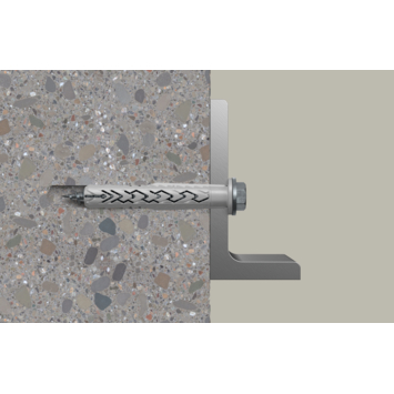 Fischer Constructieplug SXRL 10x80mm met zeskantschroef 4 stuks