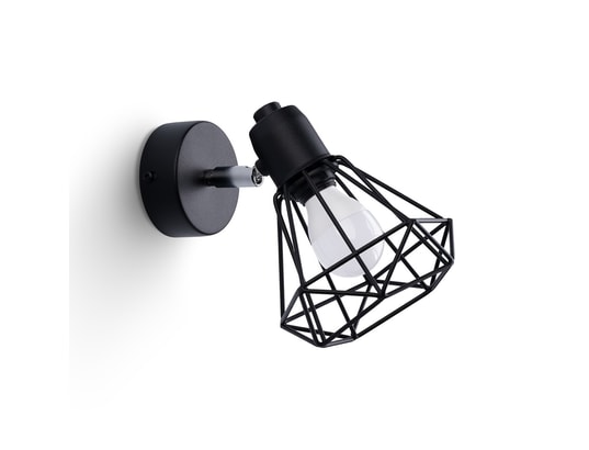 SOLLUX LIGHTING - Applique artemis 1 noir