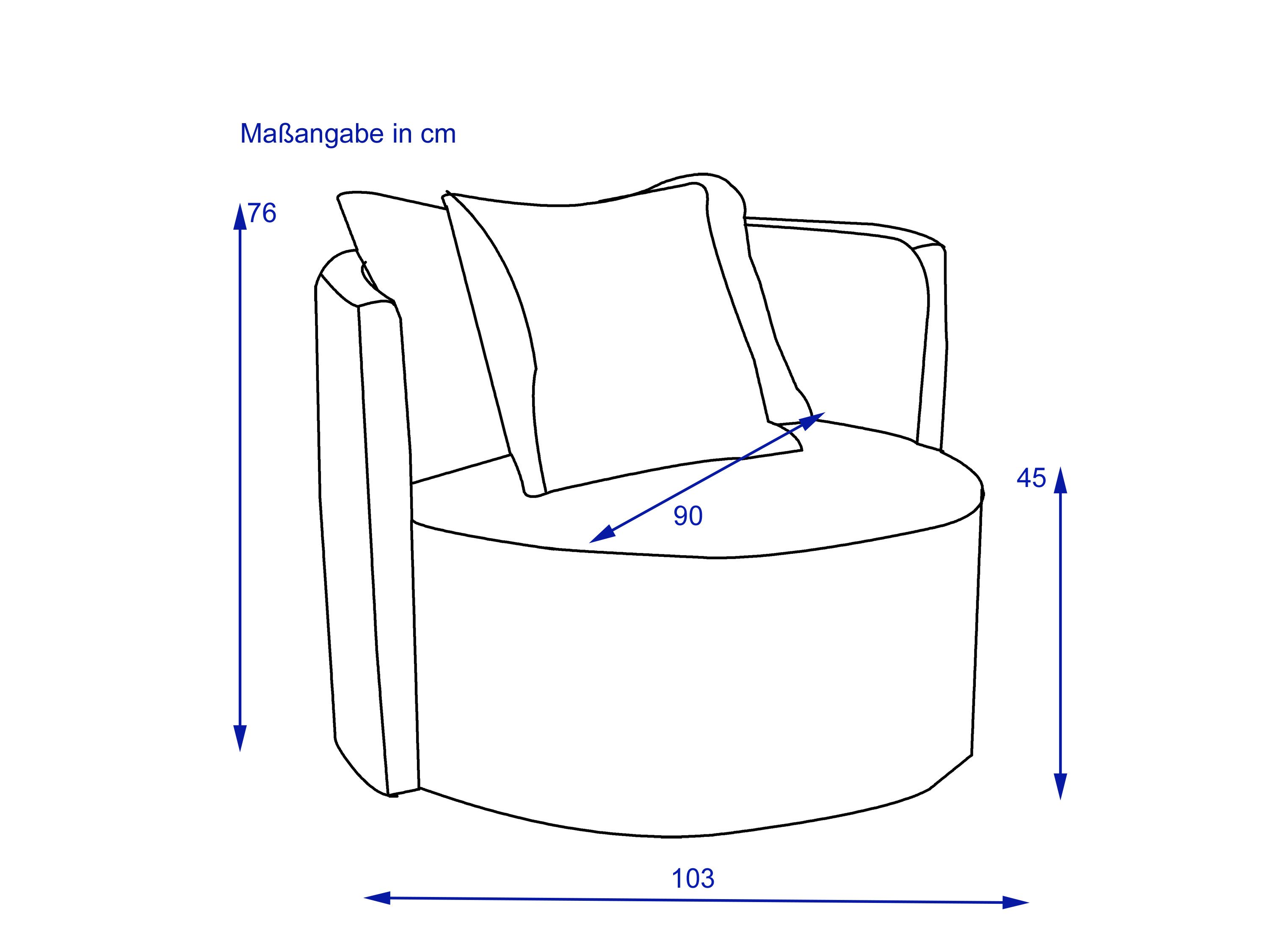 Loveseat SANSIBAR EMDEN