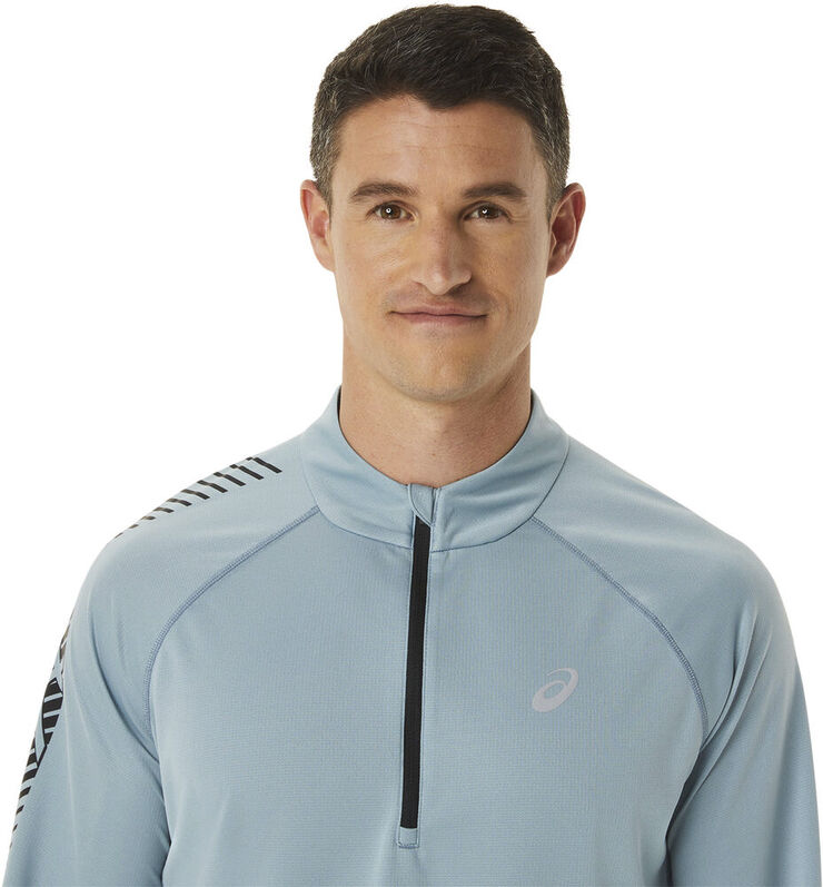 Asics Icon 1/2-Zip løbetrøje Blå
