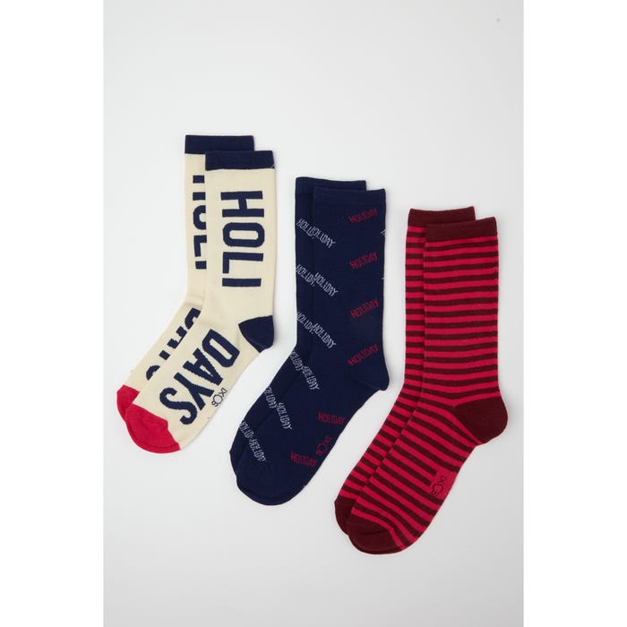 sOxi-3-pack sokken holidays - sOxi