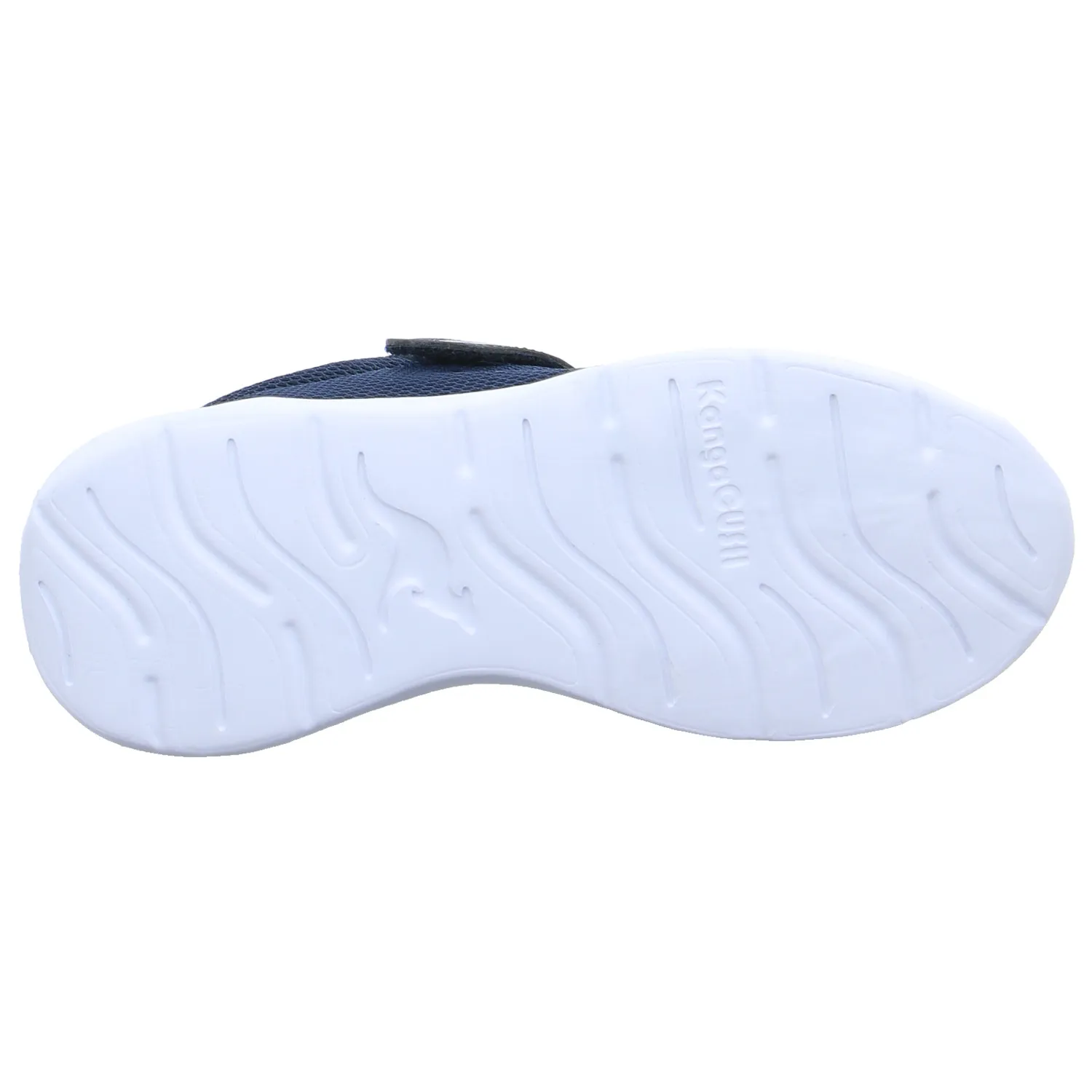 KANGAROOS Kinder Sportschuh Blau Lederimitat