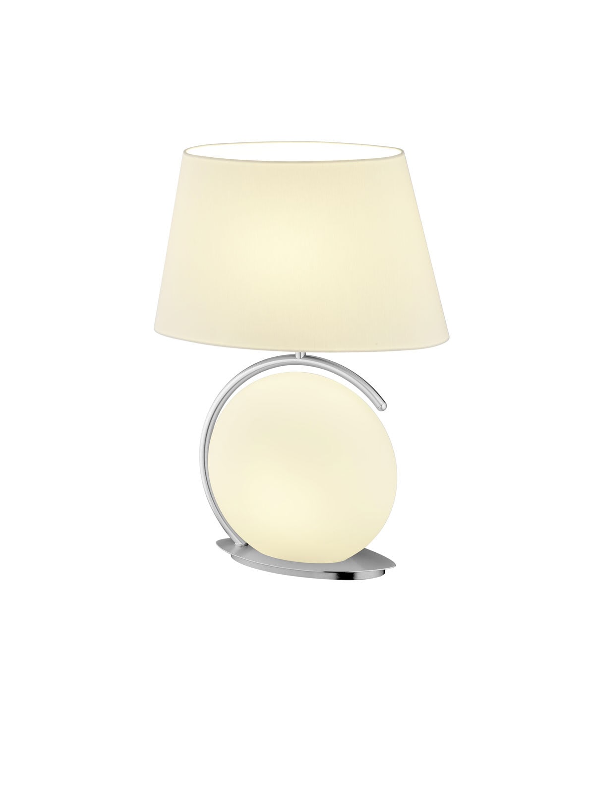BANKAMP Retrofit Tischlampe NANA 51 cm weiß