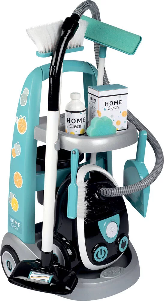CHARIOT DE MENAGE + ASPIRATEUR