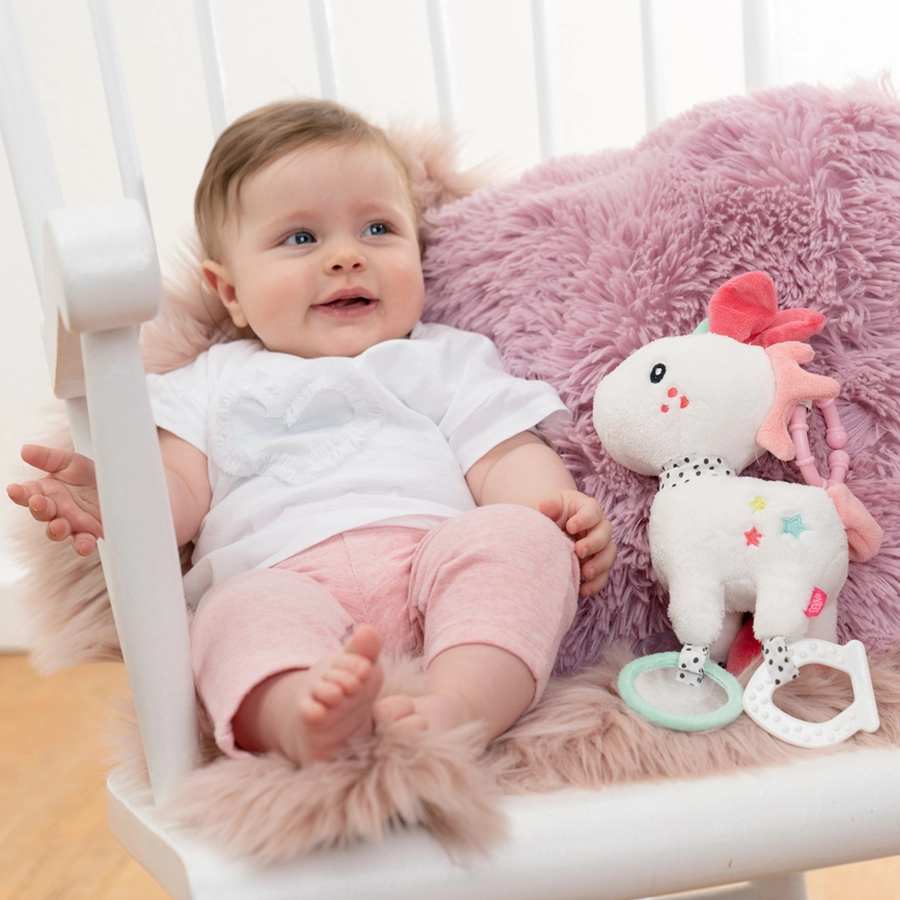 fehn® Aiko & Yuki Activity-Einhorn mit Ring