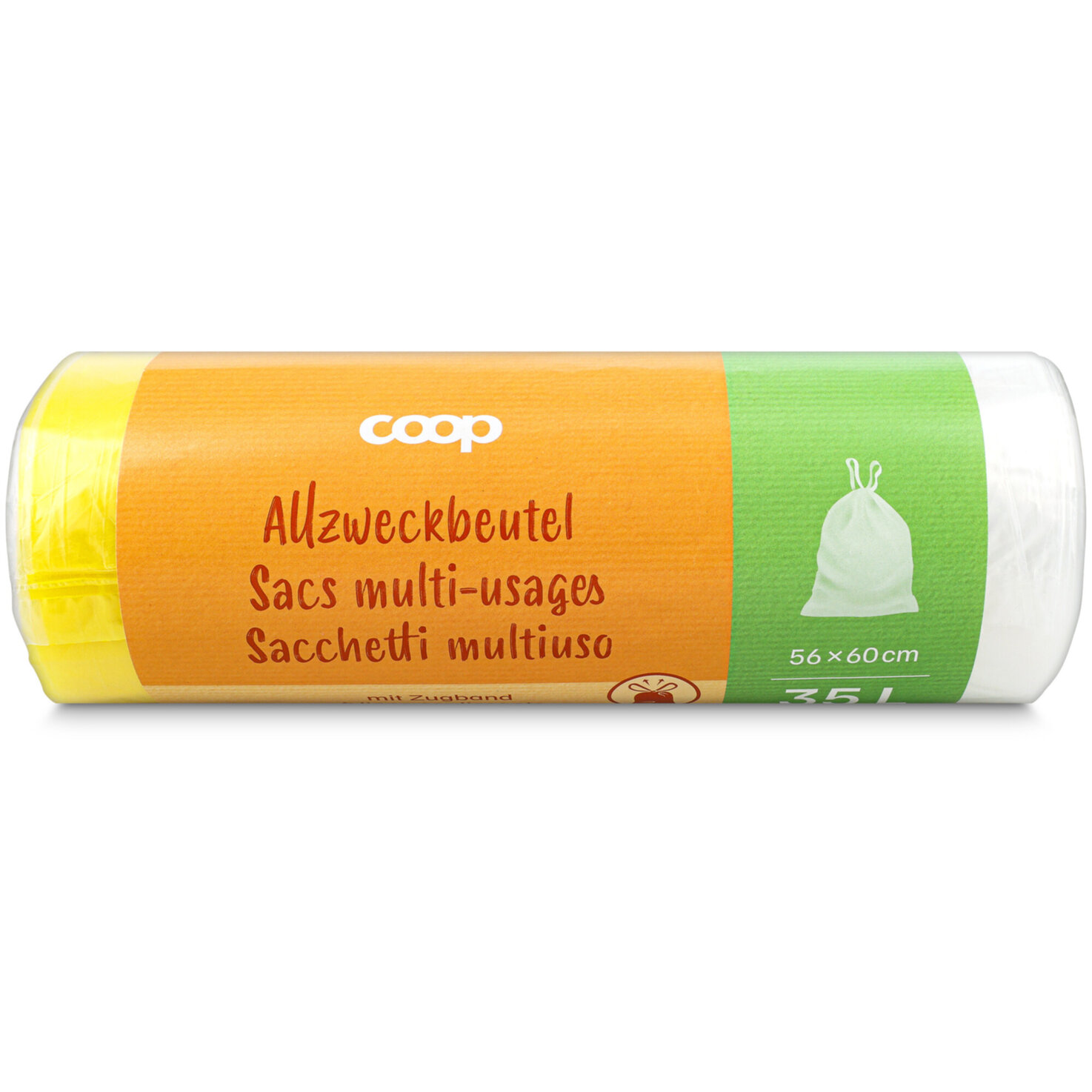 Allzweckbeutel mit Zugband 35L 20 Stück