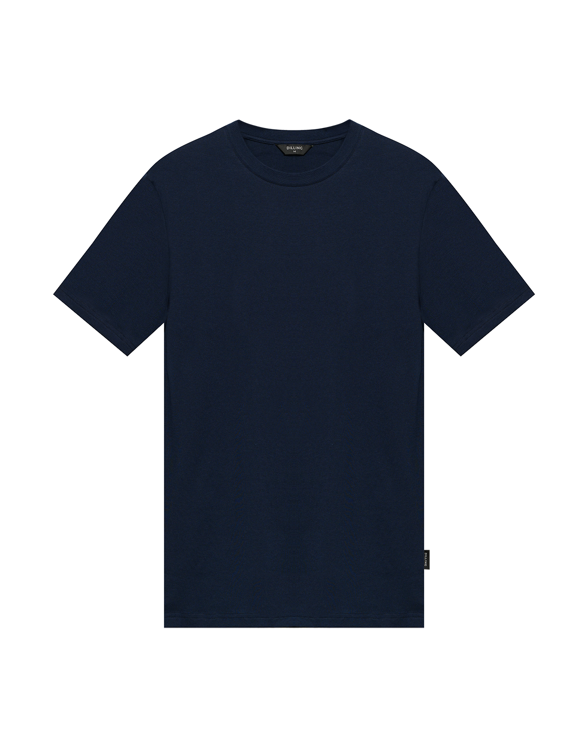 T-shirt van katoen voor heren in Navy