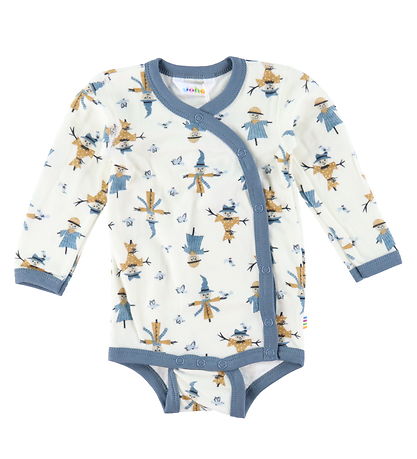Joha Wickelbody L/æ - Wolle/Bambus - Off White