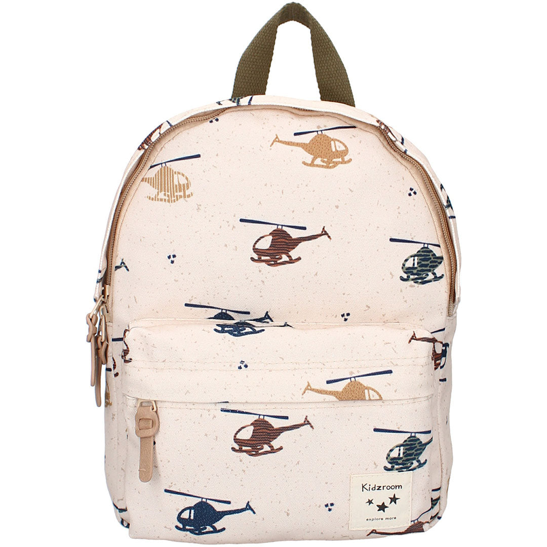 kidzroom kleuterrugzak sweet cuddles - helikopters - 31 cm
