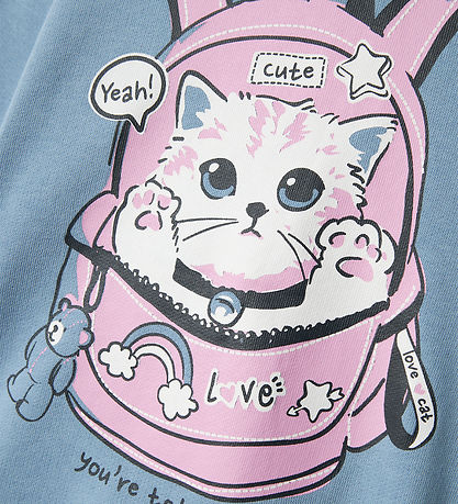 Name It Sweatshirt - NmfVasacha - Endless Sky/Rainbow
