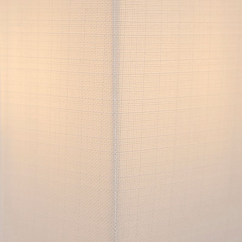 Moderne wandlamp jute wit met stoffen kap  - Vete