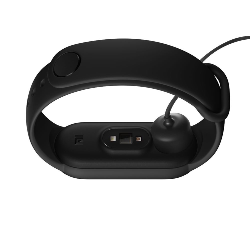 (40cm) Magnetisches USB Ladekabel für Xiaomi Mi Band 5 / 6 / 7 - Schwarz